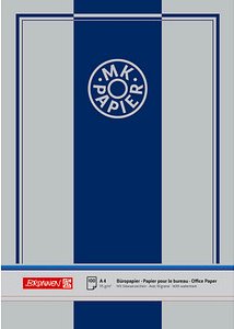 BRUNNEN Briefpapier mit Wasserzeichen MK Papier weiß DIN A4 95 g/qm 100 Blatt