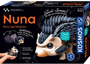 KOSMOS Experimentierkasten Nuna Dein Igel-Roboter schwarz