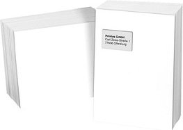 AKTION: Printus Versandtaschen DIN C4 mit Fenster weiß 250 St.