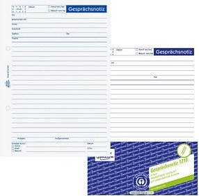 Thumbnail - AVERY Zweckform Gesprächsnotiz Formularbuch 1210, 1 St.