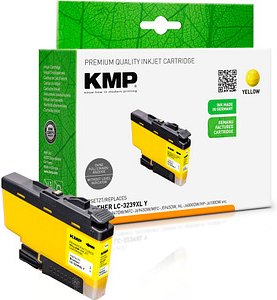 KMP gelb Druckerpatrone kompatibel zu brother LC-3239XLY
