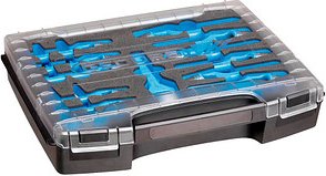 Thumbnail - GEDORE 1101-570500 Locheisen-Set spitz, flach, kegelförmig 18-teilig