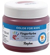 Rayher Fingerfarbe erdbraun 150,0 ml, 1 St.