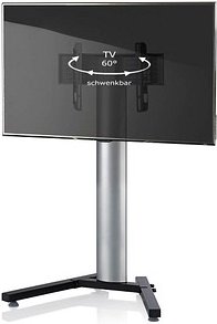 Thumbnail - VCM my media TV-Ständer Stadino Mini schwarz, silber