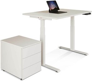 BaseLite Büromöbel-Set weiß