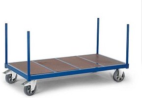 Rollcart Plattenwagen 02-1238 blau 138,0 x 88,0 x 30,5 cm