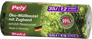 Thumbnail - Pely Müllbeutel Öko 35,0 l grün, 12 St.