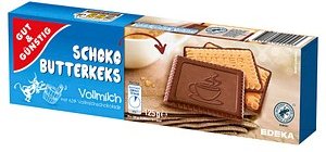 GUT&GÜNSTIG Schoko-Butterkeks Vollmilch Kekse 125,0 g