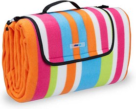 Thumbnail - relaxdays Picknickdecke isoliert mehrfarbig 200,0 x 200,0 cm, 1 St.