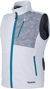 makita unisex Akku-Kühlweste DFV210ZM hellgrau Größe M