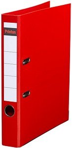 Printus Ordner rot Kunststoff 5,0 cm DIN A4