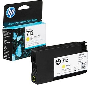 HP 712 (3ED69A) gelb Druckerpatrone