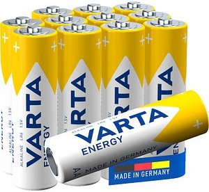 VARTA Batterien ENERGY Cube Alkali-Mangan Mignon AA 1,5 V, 12 St.