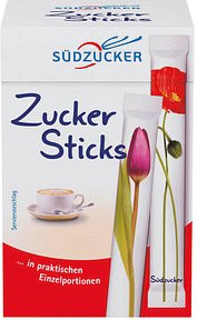 SÜDZUCKER Zuckersticks, 50x 5,0 g