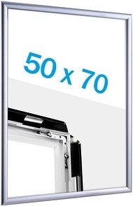 SPRINTIS Klapprahmen silber 50,0 x 70,0 cm, 1 St.