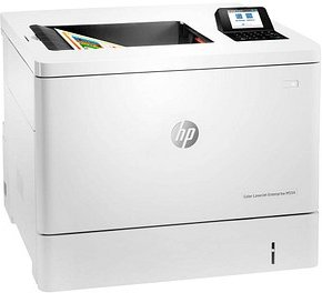 HP Color LaserJet Enterprise M554dn Farb-Laserdrucker weiß