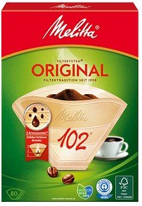 Melitta ORIGINAL 102 Kaffeefilter, 80 St.