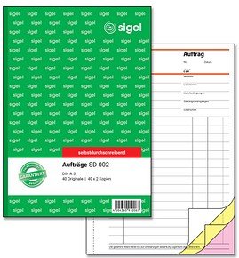 SIGEL Auftrag Formularbuch SD002