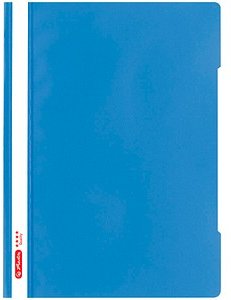 herlitz Schnellhefter Quality Kunststoff blau DIN A4