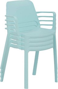 Thumbnail - Mayer Stapelstühle myNUKE 2051 66 hellblau Kunststoff, 4 St.