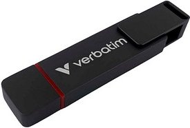 verbatim USB-Stick Dual QuickStick grau 256 GB