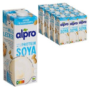 alpro® ORIGINAL Protein Sojadrink 12x 1,0 l