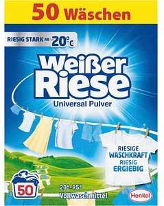 Weißer Riese Universal Waschmittel Pulver, 2,5 kg