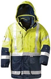 Thumbnail - elysee® Herren Warnjacke WALLACE gelb, marine Größe S