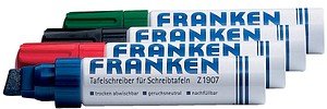 Thumbnail - FRANKEN Jumbo Whiteboard-Marker farbsortiert 4,0 - 12,0 mm, 4 St.