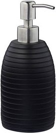 Thumbnail - relaxdays Seifenspender 10031053_46 schwarz Polyresin 300,0 ml, 1 St.