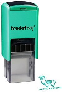 trodat edy® Motivstempel Lama 2,0 x 2,0 cm, 1 St.