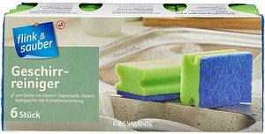 flink & sauber Topfreiniger, 6 St.