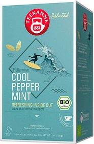 TEEKANNE Bio Luxury Cup Cool Pepper Mint Bio-Tee 25 Portionen