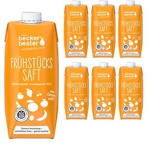 beckers bester Frühstückssaft Direktsaft 6x 0,75 l