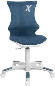 Topstar Kinderdrehstuhl Sitness X Chair 10, FX130CR55 Stoff blau, Gestell weiß