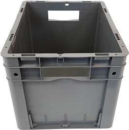 SCHULTE Eurobox grau 30,0 x 40,0 x 27,0 cm, 1 St.