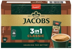 JACOBS 3in1 Classic Instantkaffee, 10 St.