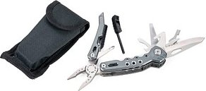TROIKA® Multitool FIRE TOOL 14 TOL45/GY 10,6 cm