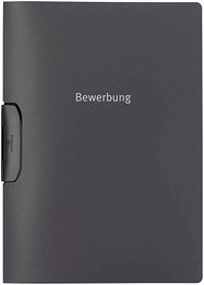 DURABLE Bewerbungsmappen DURASWING job DIN A4 grau, 5 St.
