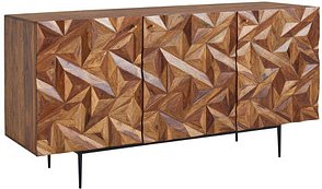Thumbnail - WOHNLING Sideboard, WL6.562 sheesham 144,0 x 47,0 x 72,0 cm, 1 St.