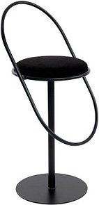 Thumbnail - meet powered by PAPERFLOW Barhocker SATURNE THSATV.01.01 schwarz, 1 St.