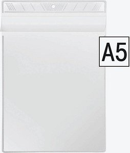 VELOFLEX Sichttaschen DIN A5 glasklar glatt 0,14 mm, 100 St.