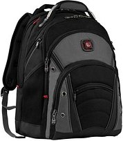WENGER Laptop-Rucksack Synergy Kunstfaser schwarz 26,0 l bis 39,6 cm (15,6 Zoll)