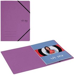 VON LEITZ Eckspanner DIN A4 violett, 1 St.