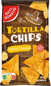 GUT&GÜNSTIG Tortilla Cheese Chips 300,0 g