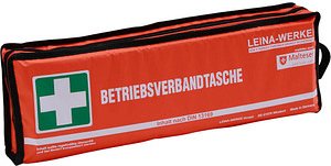 LEINA-WERKE Erste-Hilfe-Tasche Betriebsverbandtasche DIN 13169 orange