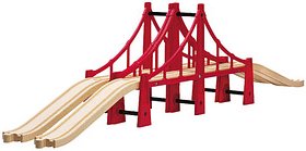 BRIO® Hängebrücke mit Auffahrten 33683 Spielzeugeisenbahnen-Zubehör