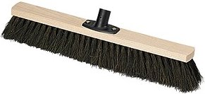 Nölle Besenkopf Power Stick Saalbesen schwarz Holz 40,0 cm breit