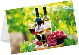 LUMA Grußkarte Wein DIN B6