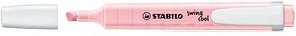 STABILO swing cool Pastel Textmarker rot, 1 St.